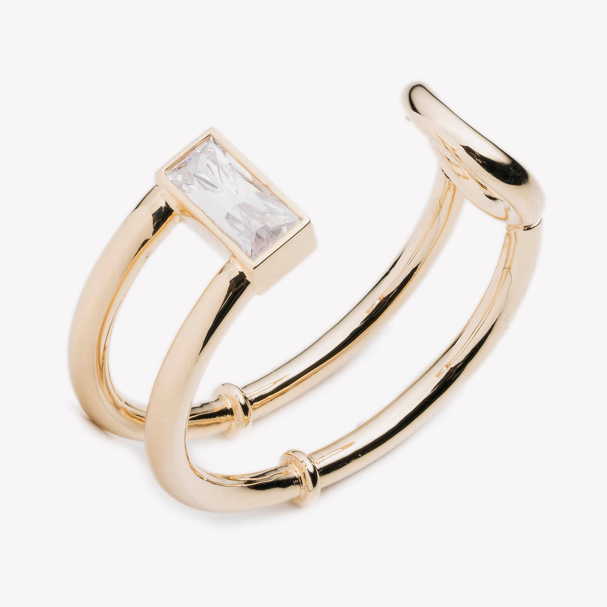 CROSSBAR BAGUETTE CUFF