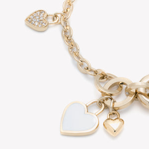 HEART CHARM BRACELET
