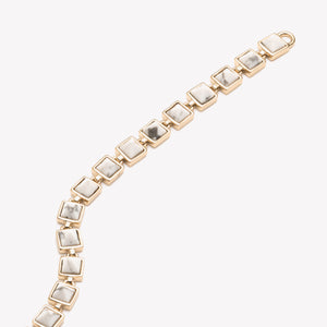 PYRAMID TENNIS BRACELET - HOWLITE
