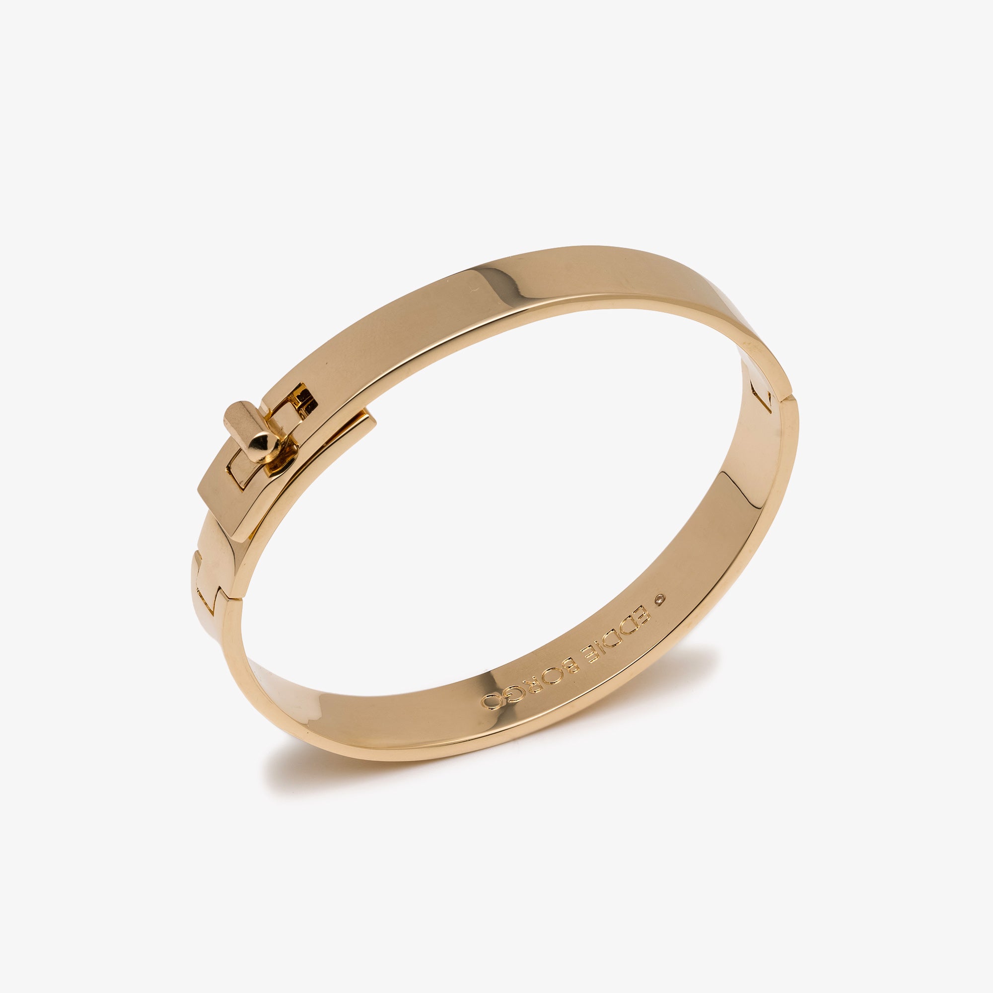 Tiffany & Co. Lock 18ct Yellow And White-gold And 1.08ct Diamond Bangle  Bracelet in Metallic | Lyst