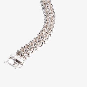 LAYERED CONE TENNIS BRACELET