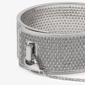 PAVÉ SAFETY CHAIN CUFF