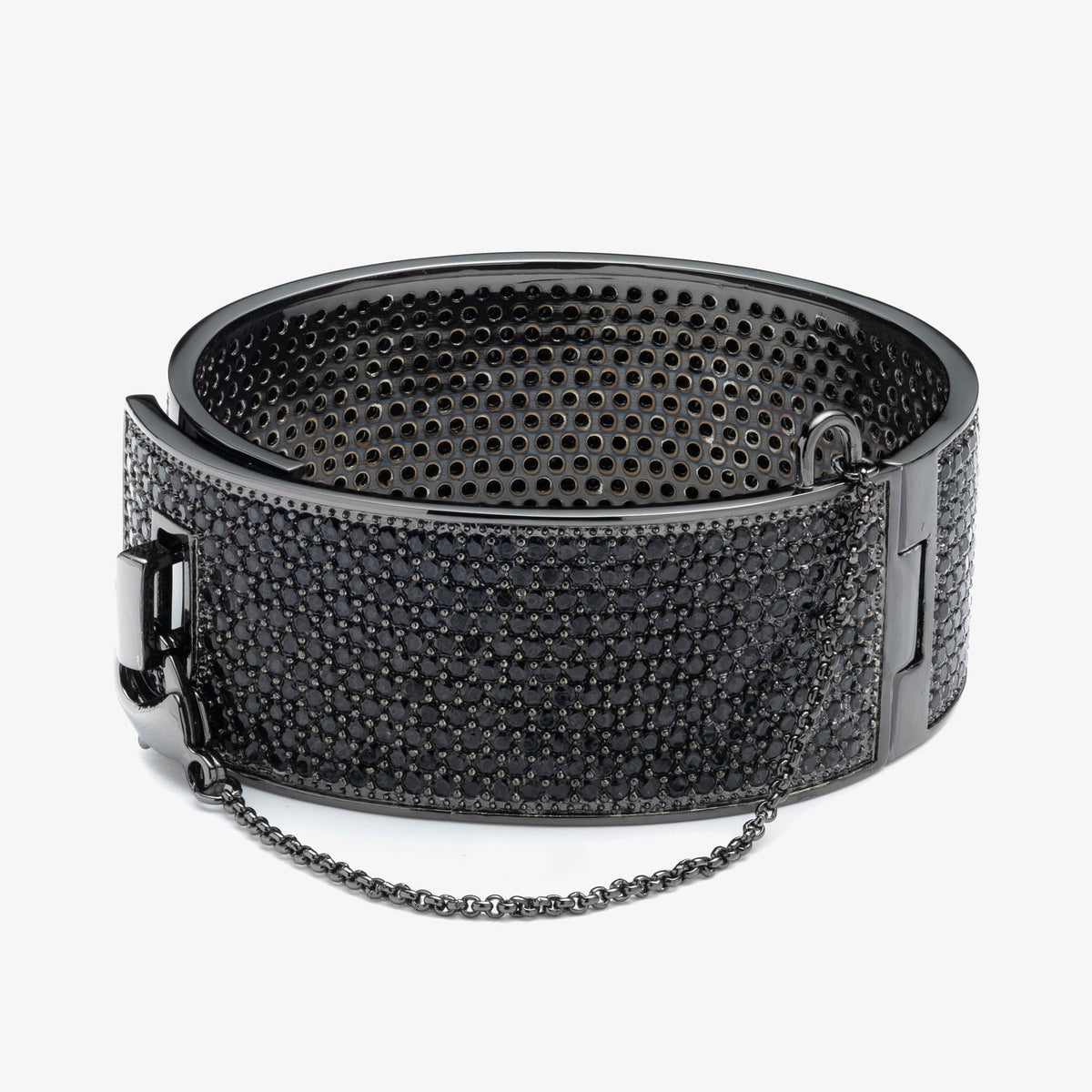 PAVÉ SAFETY CHAIN CUFF