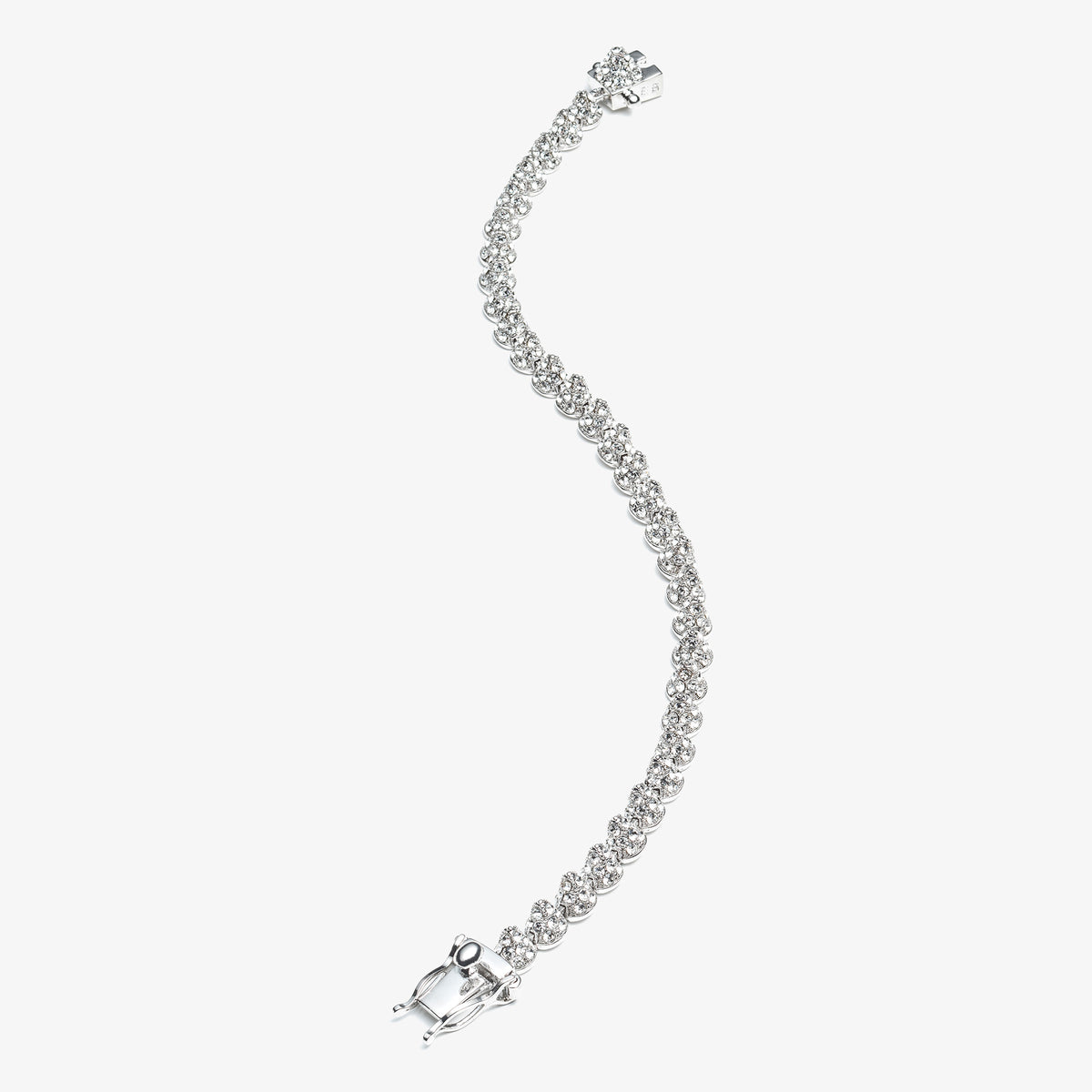 PAVÉ CONE TENNIS BRACELET