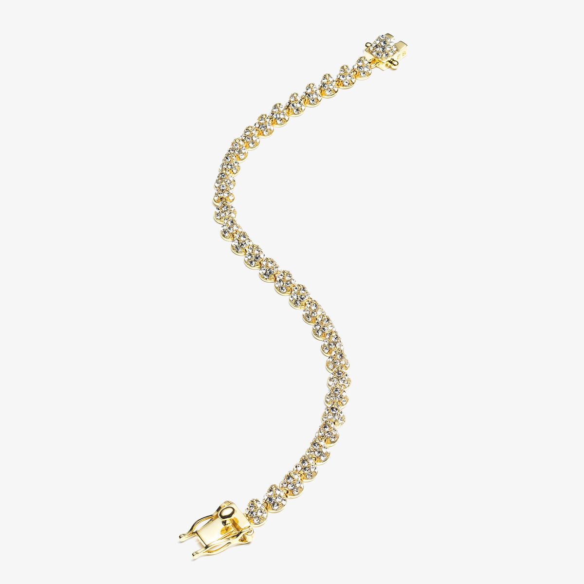 PAVÉ CONE TENNIS BRACELET