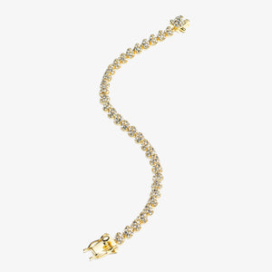 PAVÉ CONE TENNIS BRACELET