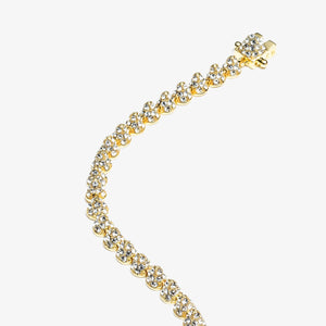 PAVÉ CONE TENNIS BRACELET