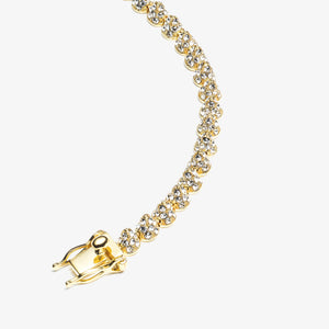 PAVÉ CONE TENNIS BRACELET