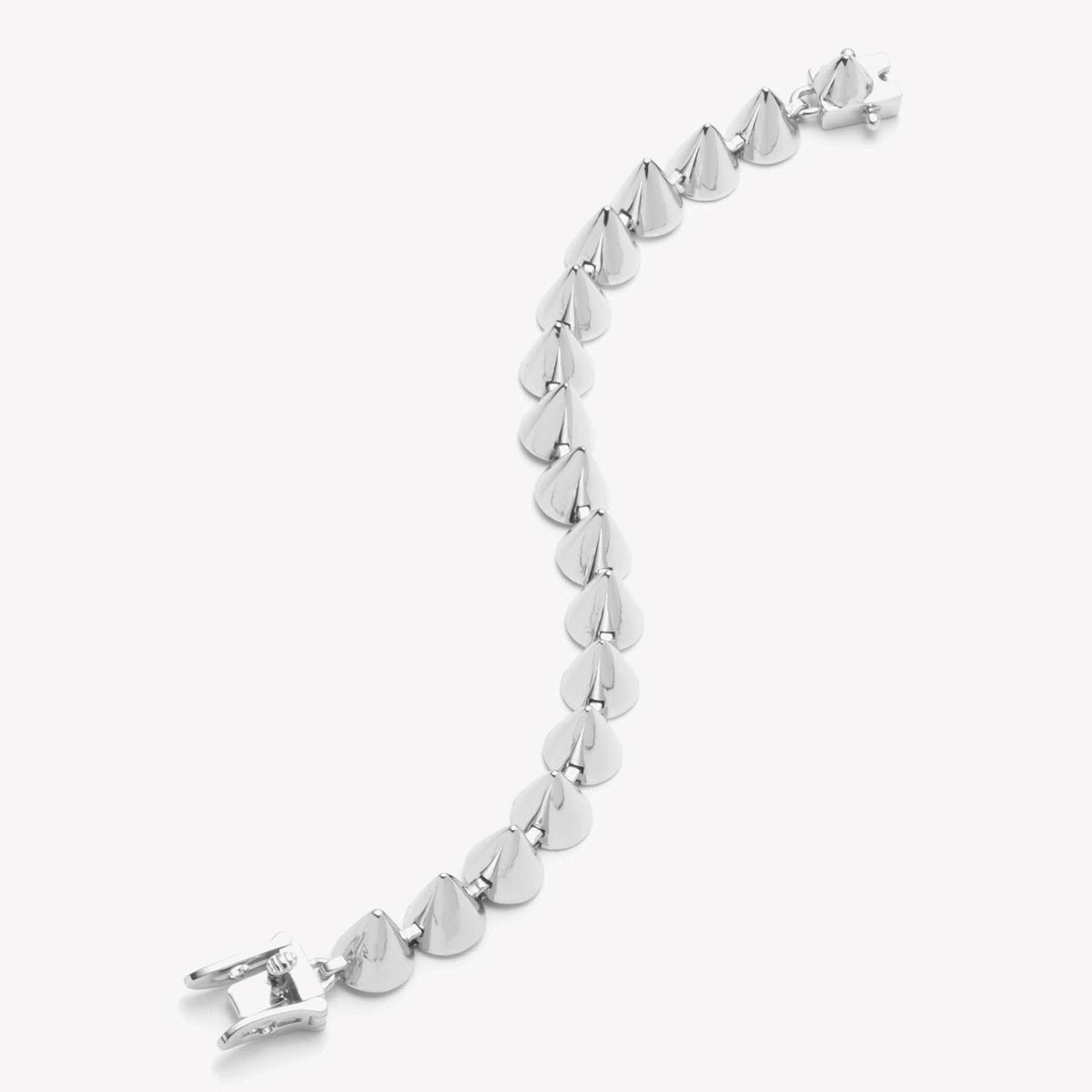 Cone Bracelet - Silver– EDDIE BORGO
