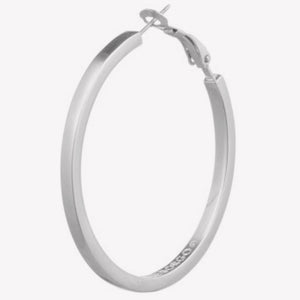 CUBE HOOP EARRINGS  |  1.75"