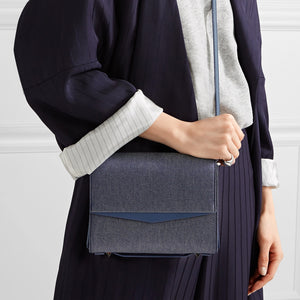 BOYD SMALL CLUTCH - SELVEDGE DENIM