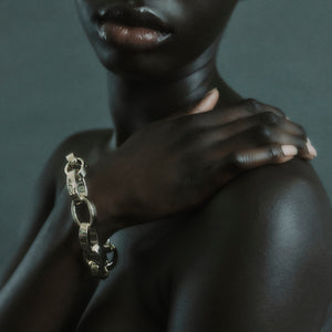 LARGE ELLIPSE LINK BRACELET