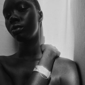 PAVÉ SAFETY CHAIN CUFF