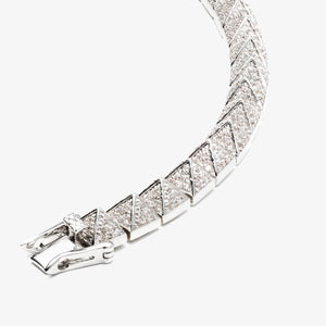 PAVÉ PYRAMID BRACELET