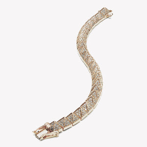 PAVÉ PYRAMID BRACELET