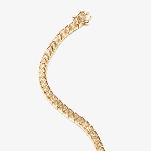 PAVÉ PYRAMID TENNIS BRACELET