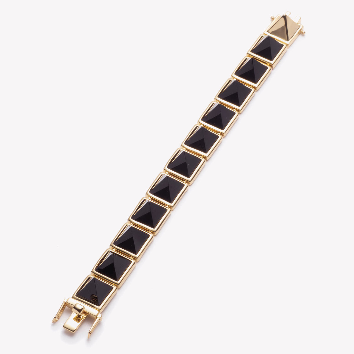 PYRAMID BRACELET - ONYX