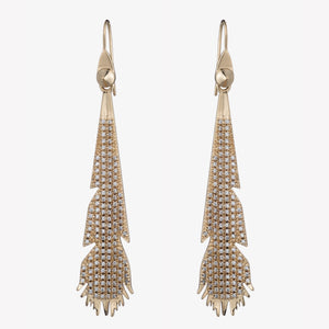 PLUME DROP EARRINGS