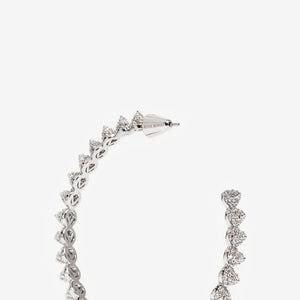 PAVÉ CONE HOOPS  |  2"