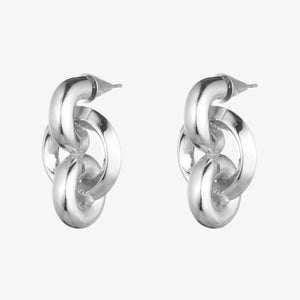 O-RING BUTTON EARRINGS