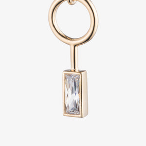 BAGUETTE ESTATE DROP EARRINGS