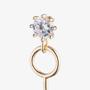 BAGUETTE ESTATE DROP EARRINGS