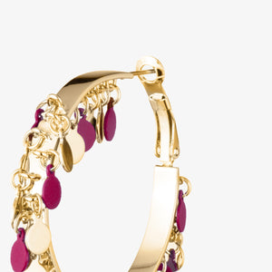 PAILLETTE TAMBOURINE HOOPS