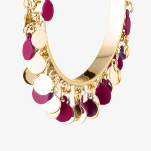 PAILLETTE TAMBOURINE HOOPS