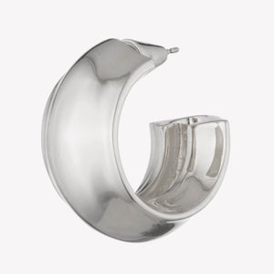 RIPPLE HOOP EARRINGS