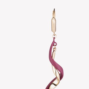 SPIRALED RIBBON EARRINGS