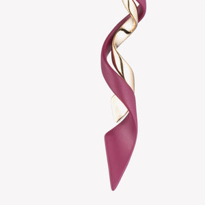 SPIRALED RIBBON EARRINGS