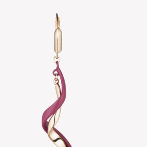 SPIRALED RIBBON EARRINGS