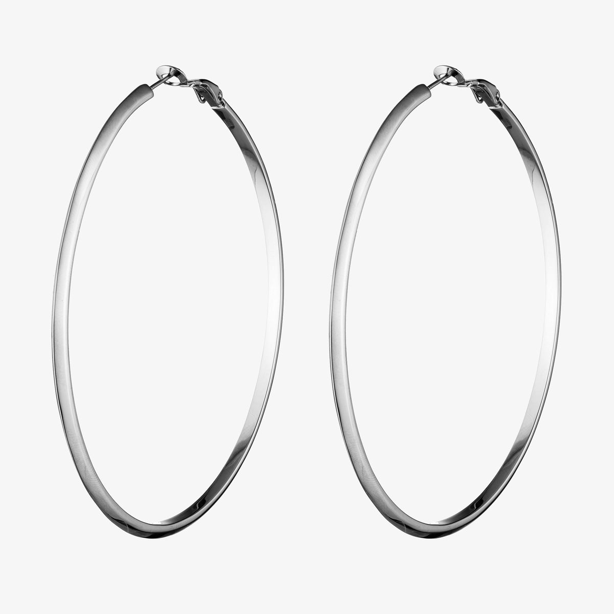 PEAKED HOOP EARRINGS  |  2.75"