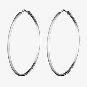 PEAKED HOOP EARRINGS  |  2.75"