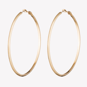 PEAKED HOOP EARRINGS  |  2.75"