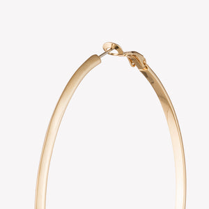 PEAKED HOOP EARRINGS  |  2.75"