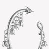 LILY OF THE VALLEY CHARM HOOPS