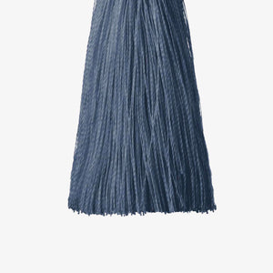 SMALL SILK TASSEL EARRINGS