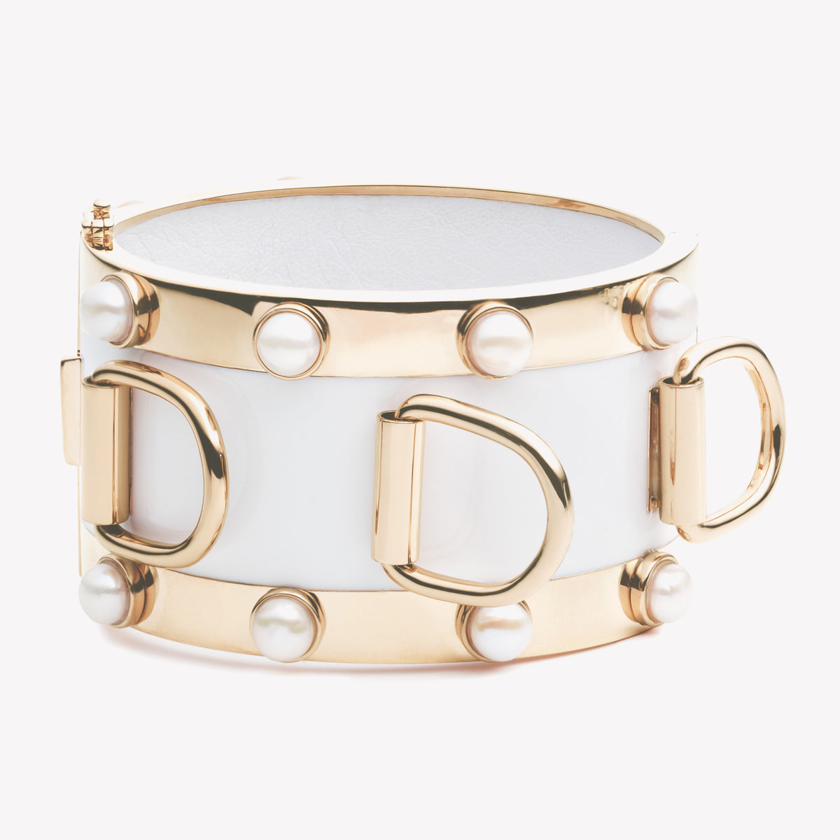 PEARL D-RING CUFF