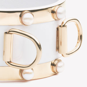 PEARL D-RING CUFF