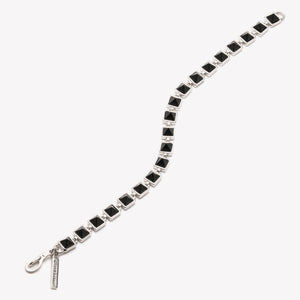PYRAMID TENNIS BRACELET - ONYX