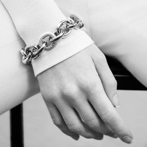 PAVÉ LINK CHAIN BRACELET