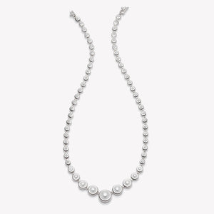 GRADUATED PEARL NECKLACE