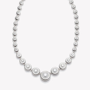 GRADUATED PEARL NECKLACE