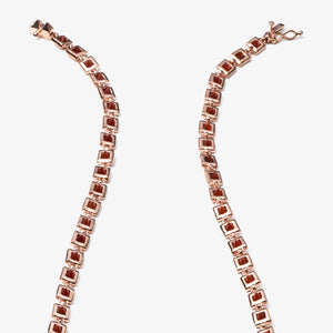 PYRAMID NECKLACE - TIGER EYE