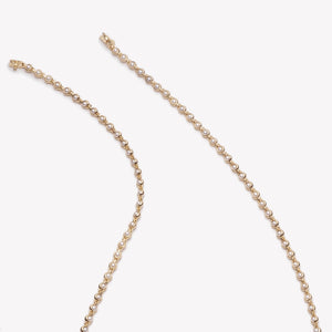 INLAID PEARL NECKLACE