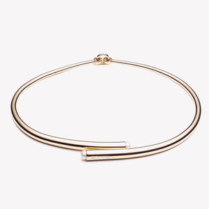 HINGED PEARL NECKPIECE