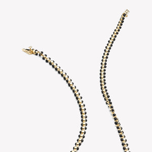 INLAID DOME NECKLACE