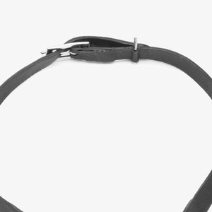 LEATHER O-RING CHOKER