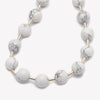 BEADED BALL CHAIN NECKLACE - HOWLITE